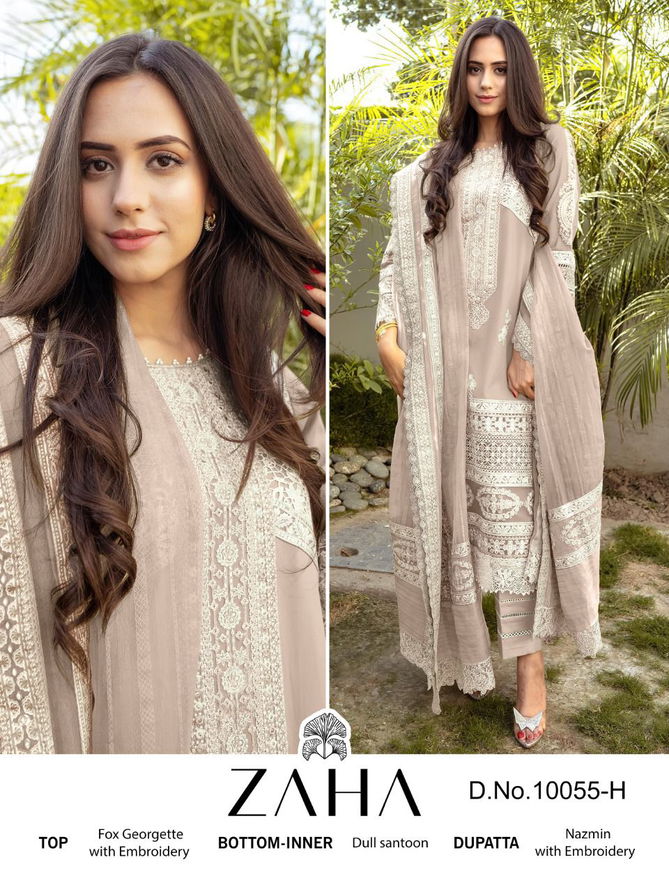 Zaha Malika Vol 3 Wholesale Georgette Pakistani suit Catalog